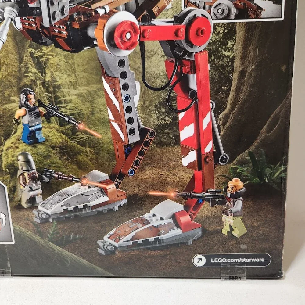 BRAND NEW LEGO Star Wars AT-ST Raider 75254 Minifigures Mandalorian 540 Pieces I